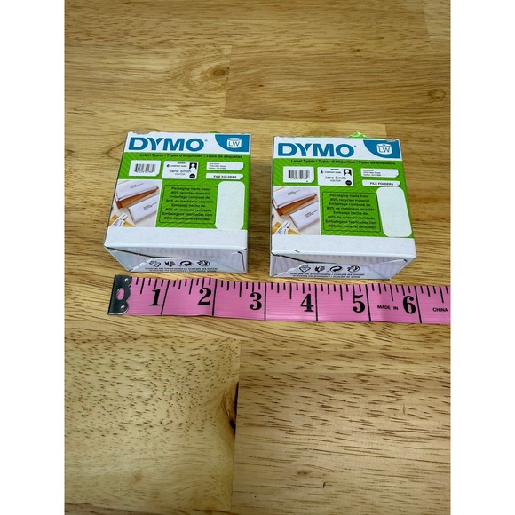 Dymo Other - DYMO LabelWriter Clear Address Labels 1-1/8 x 3-1/2 2 Rolls 130 Each 30270